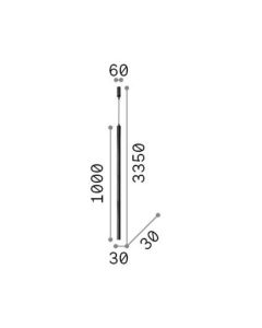 ULTRATHIN SP D100 ROUND ON-OFF CROMO Ideal Lux 164878