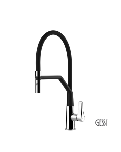 Μπαταρία Νεροχύτη Κουζίνας Proton Gessi Chrome 17191G-031