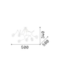 OCTOPUS PL6 COLOR Ideal Lux 174976