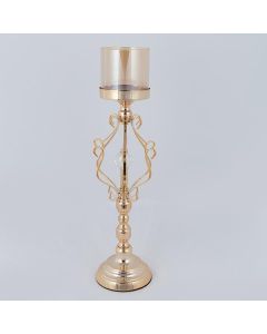 ΚΗΡΟΠΗΓΙΟ ΜΕΤΑΛΛΙΚΟ ΧΡΥΣΟ 15x42cm Eurolamp 752-24095