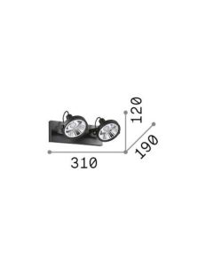 GLIM PL2 BIANCO Ideal Lux 200200