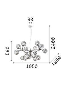 NODI SP15 CROMO Ideal Lux 200491