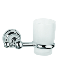 Ποτηροθήκη Γυαλί Χρώμιο Bronze Art Imia 201A-10