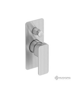 Μίκτης Εντοιχισμού 2 Εξόδων Quadra Eurorama Inox 144030SL-110