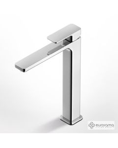 Μπαταρία Νιπτήρα Υψηλή με Βαλβίδα Clic-Clac Quadra Eurorama Chrome 144309P-100