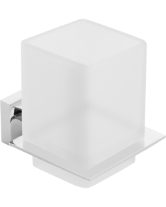 Ποτηροθήκη Γυαλί Χρώμιο Bronze Art Genesis 20G1-10