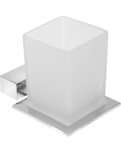 Ποτηροθήκη Γυαλί Χρώμιο Bronze Art Shelfy 20V1-10