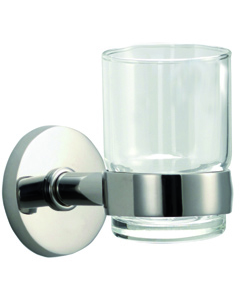 Ποτηροθήκη Γυαλί Χρώμιο Bronze Art Brilliant Inox 316 20Z8-10