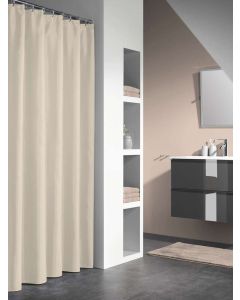 Granada 180x200 beige κουρτίνα μπάνιου πλαστική Sealskin  217001360