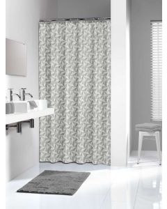 Piega 180x200 grey κουρτίνα μπάνιου υφασμάτινη Sealskin 233591311