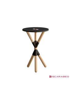 Έπιπλο μπάνιου Cross χωρίς οπή για μπαταρία πάγκου και νιπτήρα, Scarabeo Ardesia (Black) 2501F0-9849