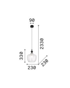 LORD SP1 TRASPARENTE Ideal Lux 263632