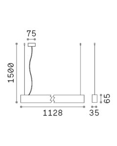 OFFICE SP 4000K BK Ideal Lux 271200