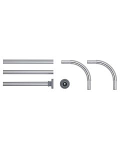 170x80 Ø 20 mm chrome βραχίονας μπάνιου γωνιακός Sealskin 275559018