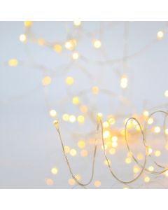 ΣΕΙΡΑ, 200 MINI LED, ΜΕΤΑΣΧΗΜΑΤΙΣΤΗ, ΣΤΑΘΕΡΟ, ΑΣΗΜΙ ΧΑΛΚΙΝΟ ΚΑΛΩΔΙΟ, ΘΕΡΜΟ ΛΕΥΚΟ, ΑΝΑ 10cm, ΠΡΟΕΚΤΑΣΗ ΠΑΡΟΧΗΣ 5m, ΙΡ44 Eurolamp 600-07381