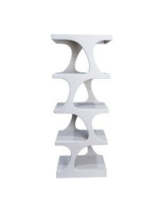 ΡΑΦΙΕΡΑ MDF ΛΕΥΚΗ 60x34x161cm Eurolamp 810-00281