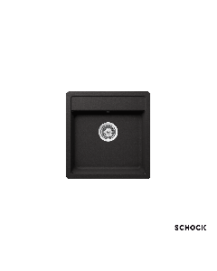 Νεροχύτης Κουζίνας Γρανίτη Manhattan 49x51 Schock Cristalite Nero Granite  30050-1401