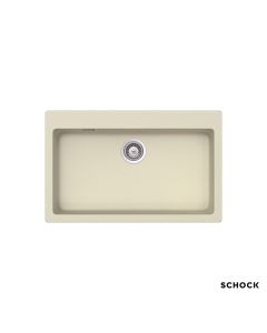 Νεροχύτης Κουζίνας Γρανίτη Manhattan 79x50 Schock Cristalite Vanilla Granite  30080-1321