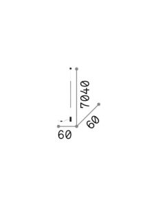 FILO PT NERO 3000K Ideal Lux 301068