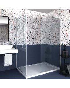 Orabella Serena H200 60 cm - Καμπίνα ελεύθερης τοποθέτησης με βραχίονα στήριξης τοίχου 30565