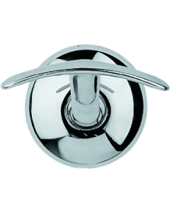 Άγκιστρο Μονό Χρώμιο Bronze Art Hotel 31H7-10