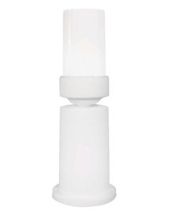 D-06EB WHITE Δαπέδου/εδάφους 35cm φωτιστικό Ε/27 γκρί Heronia 32-0241