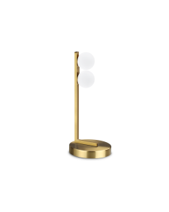 Επιτραπέζιο Φωτιστικό BINOMIO LED TL2 Ορείχαλκος Ideal Lux 328300