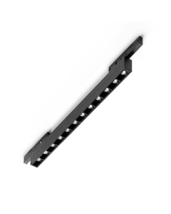 Γραμμικό Σύστημα Φωτισμού DEVA ACCENT 10W 3000K Μαύρο Ideal Lux 332734