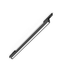 Γραμμικό Σύστημα Φωτισμού DEVA WIDE OUTER 08W 3000K Μαύρο Ideal Lux 332871