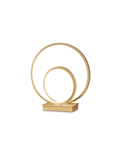 Επιτραπέζιο Φωτιστικό OZ TL ON-OFF Ορείχαλκος 2700K Ideal Lux 342481