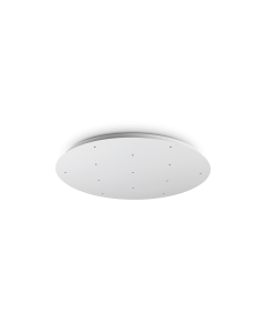 ROSONE D600 9 FORI BIANCO Ideal Lux 344300