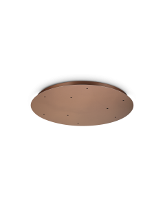 ROSONE D600 9 FORI RAME Ideal Lux 344324