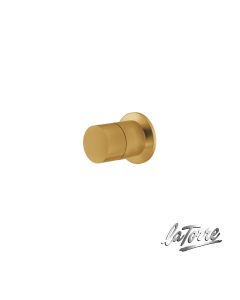 Εκτροπέας 3 εξόδων για εντοιχισμένο σύστημα ντουζιέρας, Elle316 La Torre  PVD Brushed Gold 35376-211