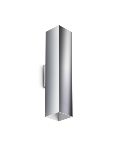 Απλίκα LOOK AP2 SQUARE D60 H300 Χρώμιο Ideal Lux 353944