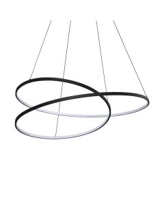 OZ SP D100 ON-OFF NERO 3000K Ideal Lux 364896