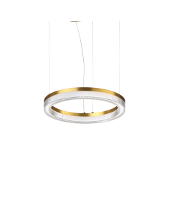 Κρεμαστό Φωτιστικό CROWN SP D40 Ορείχαλκος Ideal Lux 364964