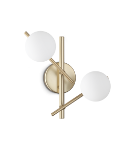 Απλίκα ATLAS AP2 Χρυσό Ideal Lux 365084