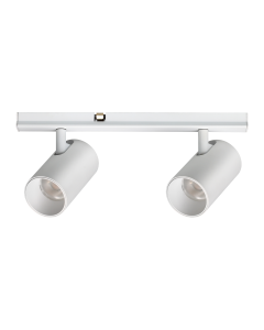 Γραμμικό Σύστημα Φωτισμού STICK SPOT DOUBLE 10W 3000K Λευκό Ideal Lux 369969