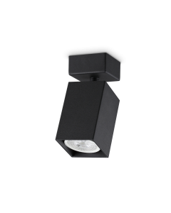 Απλίκα DYNAMITE AP1 SQUARE Μαύρο Ideal Lux 371191