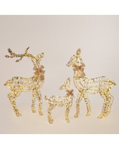 ΦΩΤΙΖΟΜΕΝΑ ΧΡΥΣΑ  ΕΛΑΦΙΑ 62/100/102cm , 3 ΣΧΕΔΙΑ, 200/480/480 MINI LED, 31V METAΣΧΗΜΑΤΙΣΤΗ, ΧΡΟΝΟΔΙΑΚΟΠΤΗ, ΑΣΗΜΙ ΧΑΛΚΙΝΟ ΚΑΛΩΔΙΟ, ΧΡΥΣΟΣ ΜΕΤΑΛΛΙΚΟΣ ΣΚΕΛΕΤΟΣ, ΘΕΡΜΟ ΛΕΥΚΟ LED, ΠΡΟΕΚΤΑΣΗ ΠΑΡΟΧΗΣ 5m, IP44 Eurolamp 600-22574