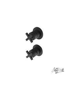 Μίκτης Εντοιχισμού 3 Εξόδων Elle Cross La Torre Black Matt 38316-400