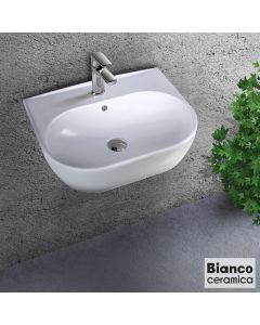 Νιπτήρας Πορσελάνης Studio 51x42 Bianco Ceramica White 39050-300