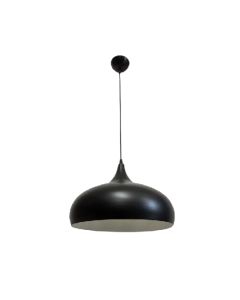 InLight Κρεμαστό φωτιστικό από μαύρο μέταλλο 1XE27 D:36cm 4052-BL