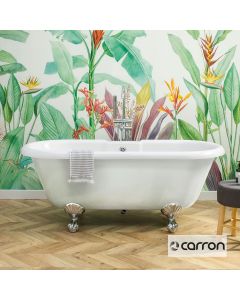 Μπανιέρα Ακρυλική Ελεύθερης τοποθέτησης ASCOLI Freestanding 1700x750 με 4 πόδια Chrome 421FS-300100