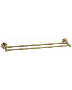 Πετσετοθήκη Διπλή Αντικέ Bronze Art Inox304 4230-41