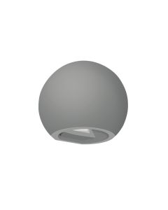 Φωτιστικό Τοίχου Γκρι Sarra Viokef 4290201