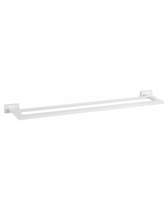 Πετσετοθήκη Διπλή Λευκό Bronze Art Genesis 42G1-AA