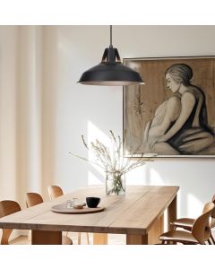 Μονόφωτο Mαύρο Velma Viokef 4316501