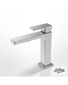 Μπαταρία Νιπτήρα με Αυτόματη Βαλβίδα Profili La Torre Chrome 45001-100