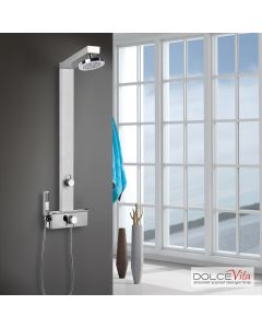 Στήλη Ντουζ GEMMA PLUS με μίκτη Chrome GEMPL-100